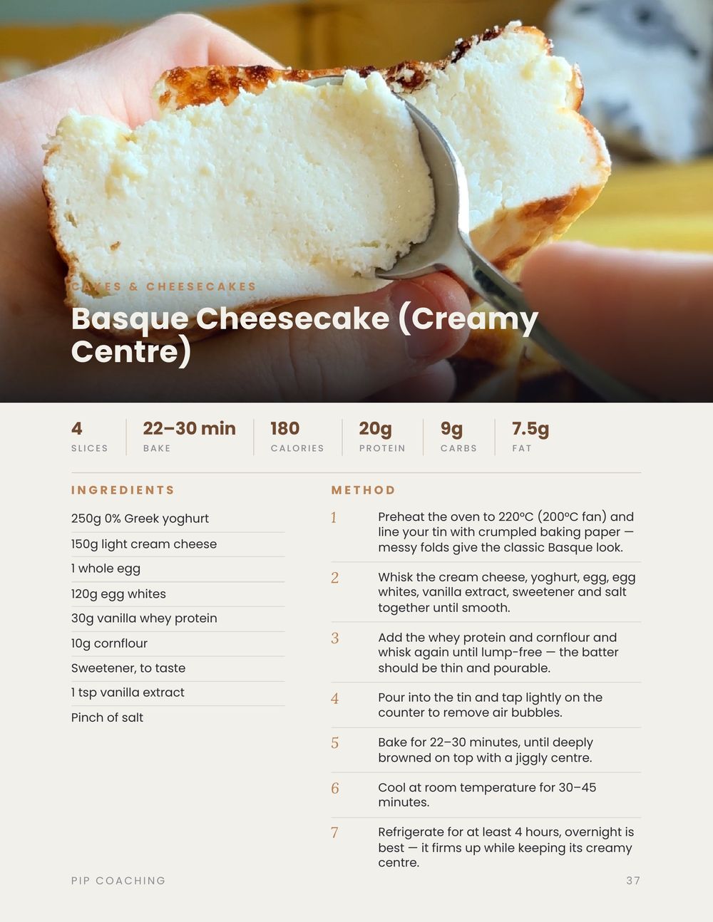 Basque Cheesecake page