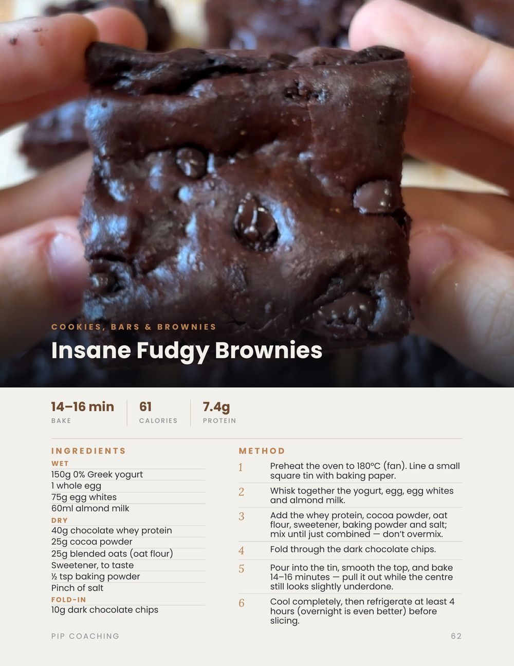 Insane Fudgy Brownies page